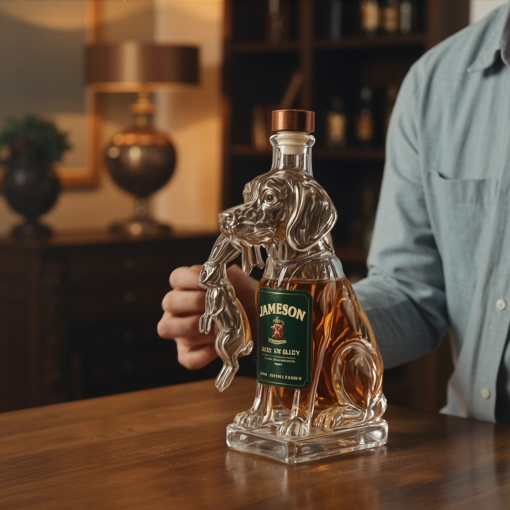 Whiskey Fľaše - Psia Edícia