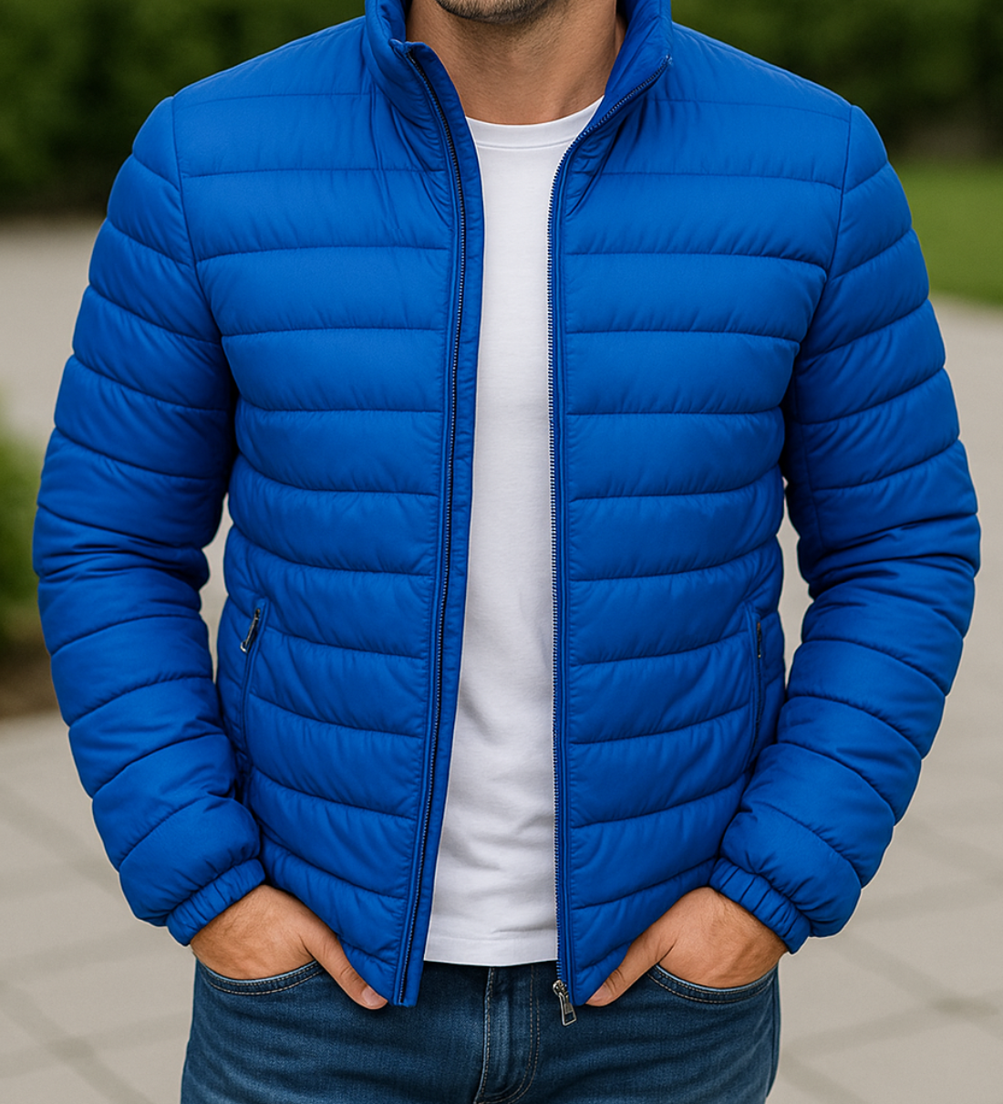 Teplý zateplený vetrovka