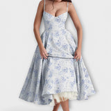 Mélie – Ľahké letné šaty s detailom korzetu