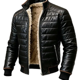 Teplá prešívaná bunda s fleecovou podšívkou