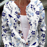 Élise™ | Kvetinový vintage cardigan s gombíkmi