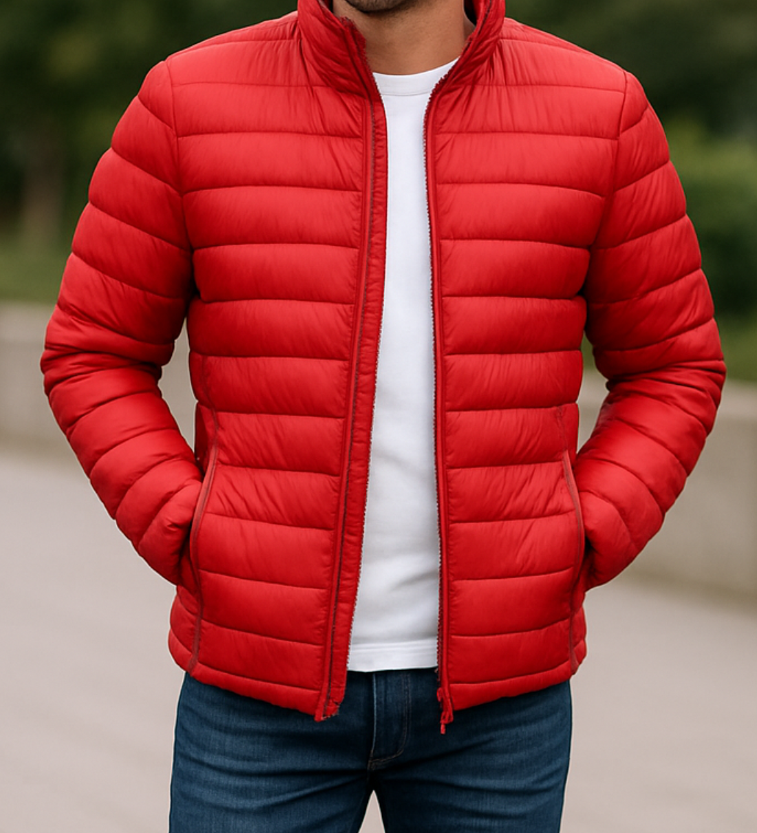 Teplý zateplený vetrovka