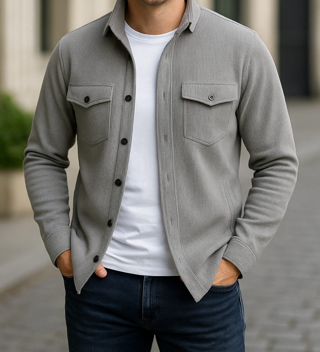 Zimná bunda z kordu