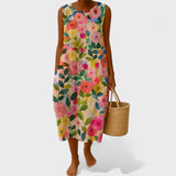 Alena - Elegantné Kvetinové Šaty