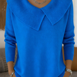 Lucia™ | Teplý sveter s jemným golierom