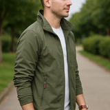 Štýlový dlhý vetrový kabát