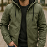 Elegantný jesenný kabát