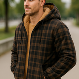 Teplá mikina s kapucňou na vonkajšie aktivity