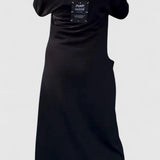 MARIE-Dlhý kabát s kapucňou a zipsom