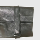 Adelina - Kožený kabát z talianskej kože s gombíkmi