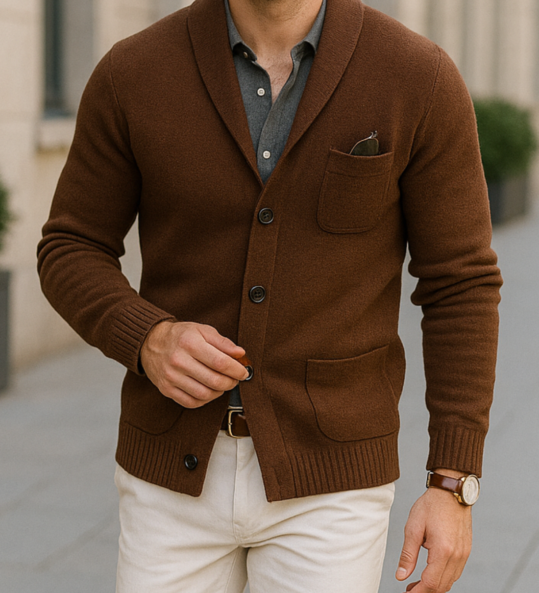 Slim Fit Blazer na voľný čas a svadby