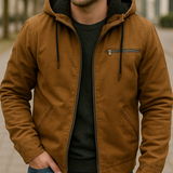 Elegantný jesenný kabát