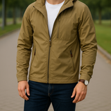 Štýlový dlhý vetrový kabát