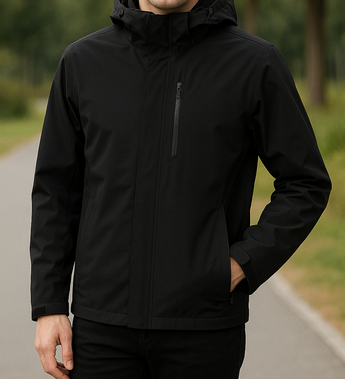 Pánska vonkajšia horolezecká bunda