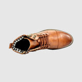 Perla - Kožené topánky so šnurovaním