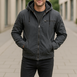 Teplá mikina s kapucňou na voľný čas