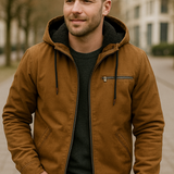 Elegantný jesenný kabát