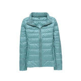 ELIN - Nová ultralehká bunda s bielym kačacím perím