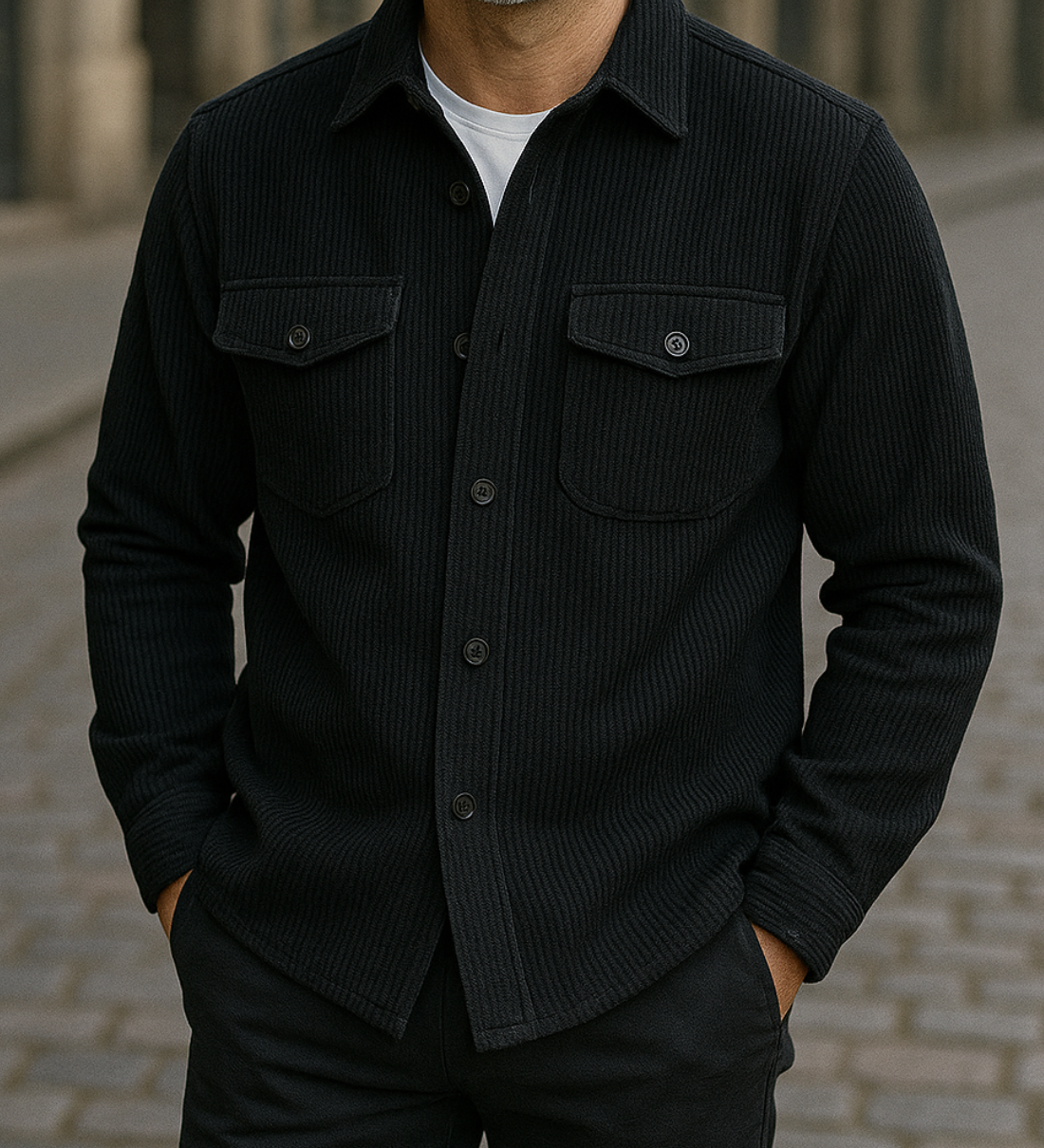 Zimná bunda z kordu