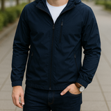 Štýlový dlhý vetrový kabát