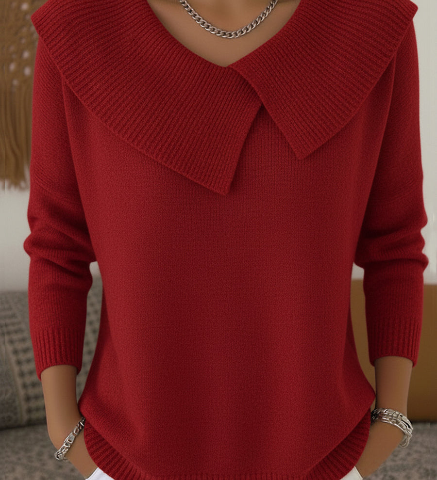 Lucia™ | Teplý sveter s jemným golierom