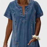 Helga - Mäkké Denim Šaty