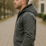 Elegantný jesenný kabát