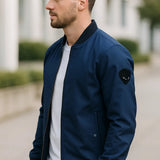 Pánska úzka bomber bunda