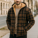 Teplá mikina s kapucňou na vonkajšie aktivity