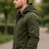 Teplá mikina s kapucňou na voľný čas