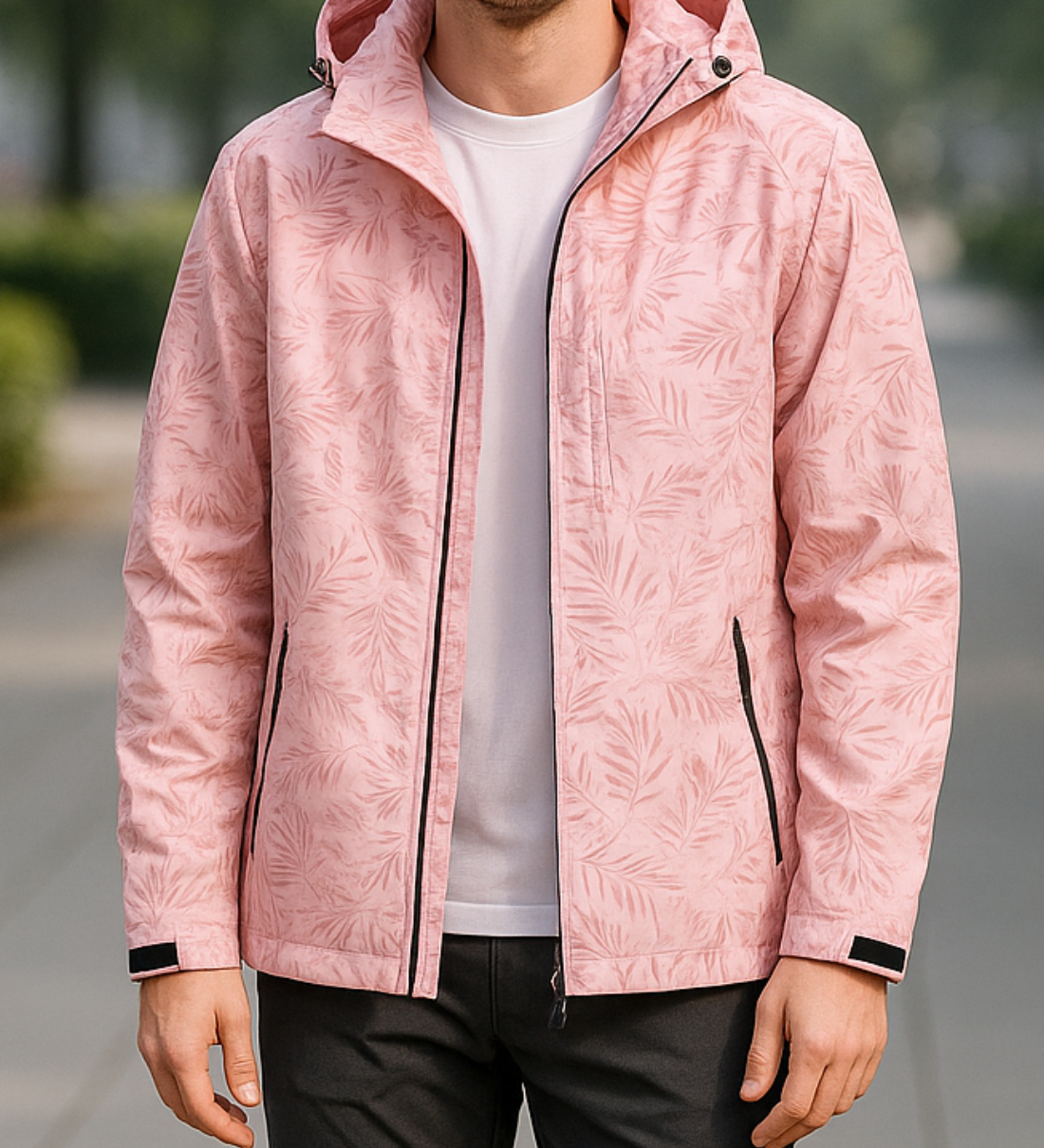 Ľahká vetruodolná zimná bunda