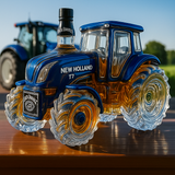 Traktor New Holland T7 - Klasická fľaša whisky