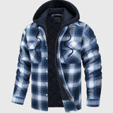 Karl | Kostkovaná bunda s zipom