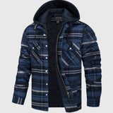 Karl | Kostkovaná bunda s zipom