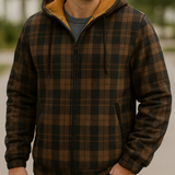 Teplá mikina s kapucňou na vonkajšie aktivity