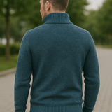 Luxusná pletená slim fit bunda