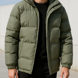 Teplá bavlnená parka pre streetwear