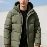 Teplá bavlnená parka pre streetwear