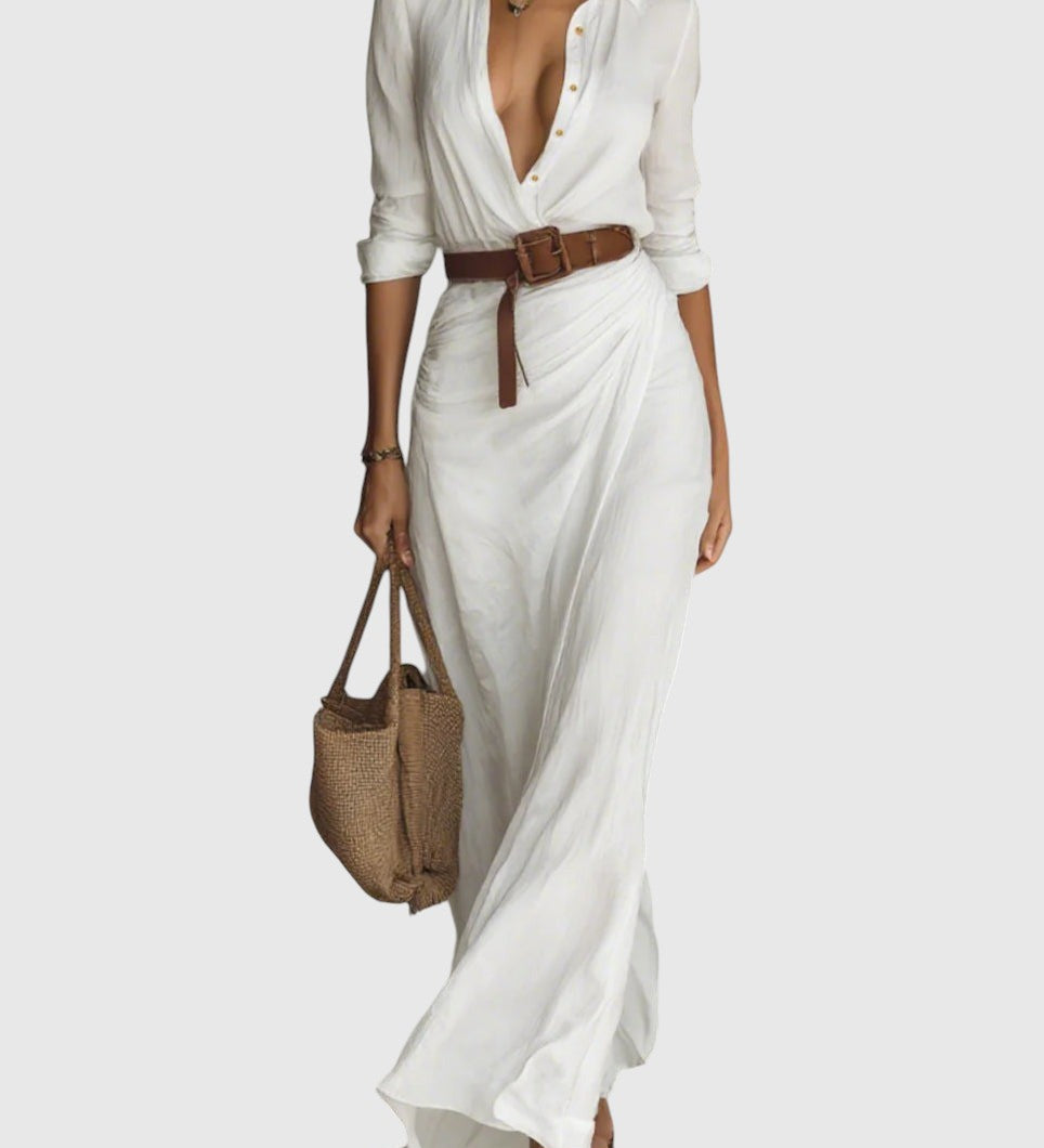 Klara – Šaty s elegantným výstrihom