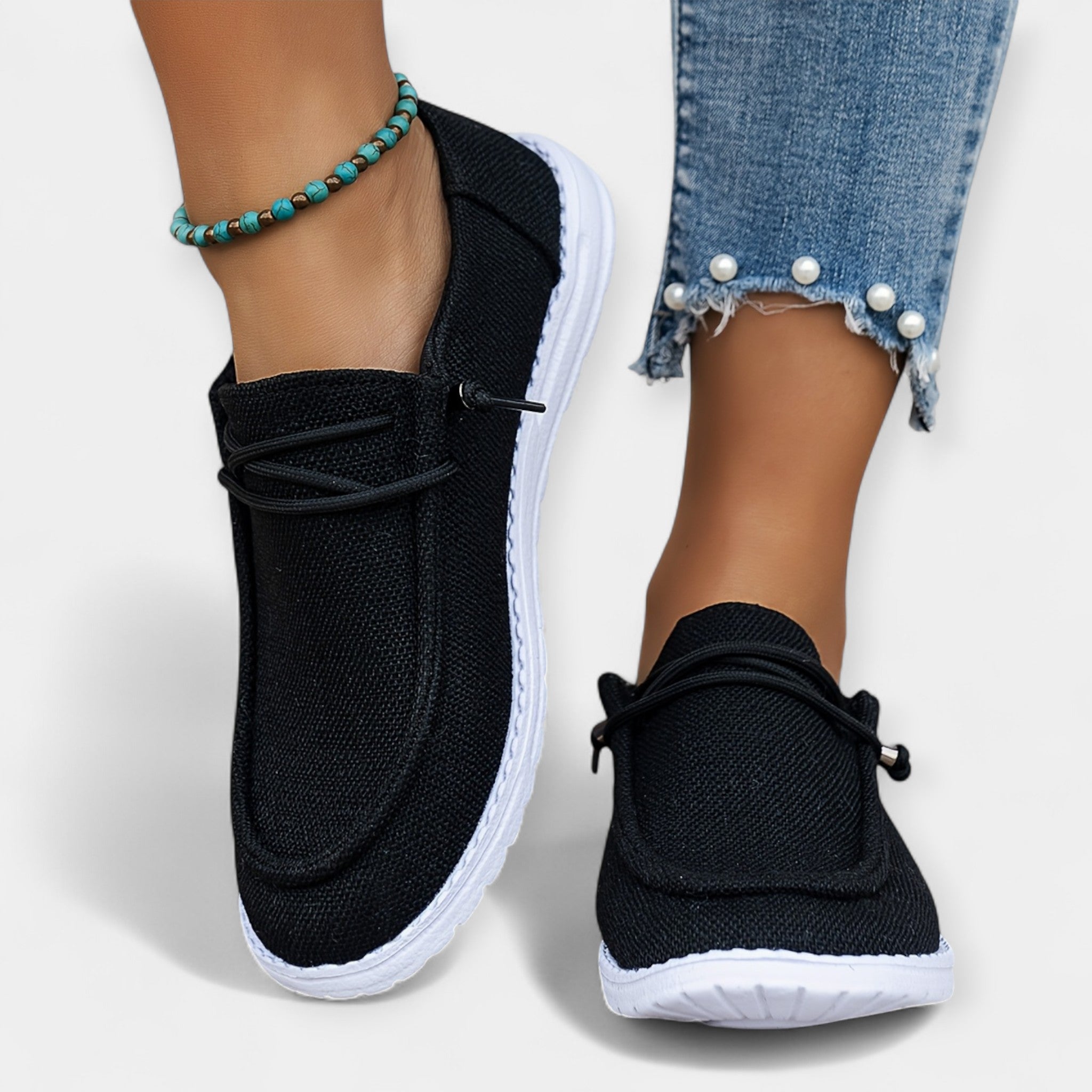 Pohodlné Textilné Topánky na Každodenné Nosene