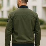 Pánska úzka bomber bunda