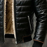 Teplá prešívaná bunda s fleecovou podšívkou