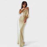 Cloe - Maxi šaty s uzlom