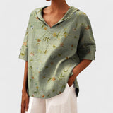 Krista - Elegantná blúzka s výstrihom do V