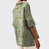 Krista - Elegantná blúzka s výstrihom do V