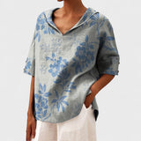 Krista - Elegantná blúzka s výstrihom do V