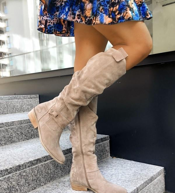 Lina | Pohodlné, teplé semišové topánky pre ženy