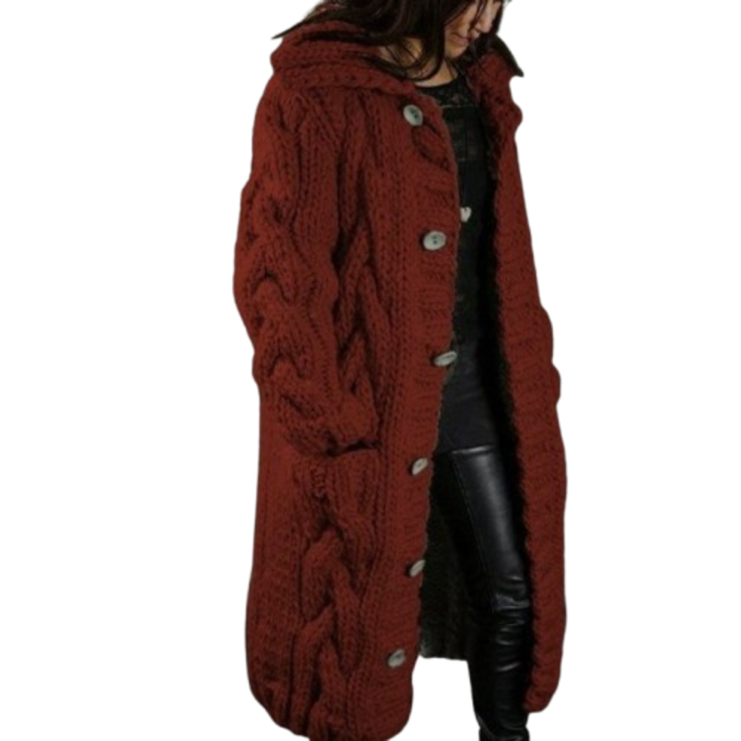 KARINA – Elegantný pohodlný kabát s krytím brucha