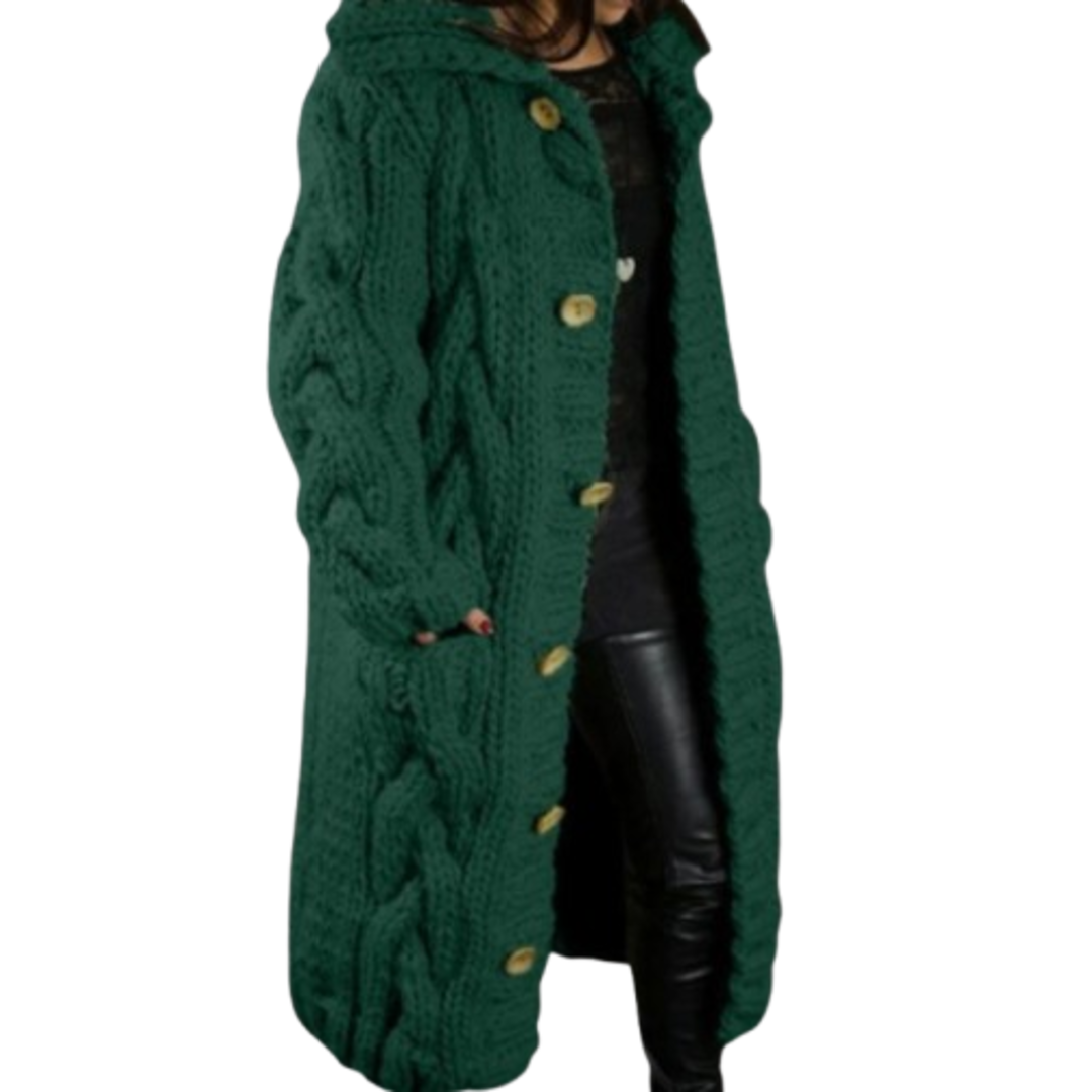 KARINA – Elegantný pohodlný kabát s krytím brucha