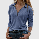 Nadine - Dámske svetre s polovičným zipsom